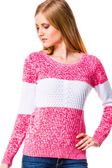 Женский розовый свитер Mondigo