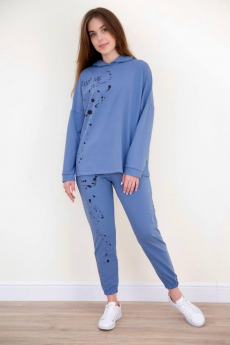 Женский синий спортивный костюм Lika Dress