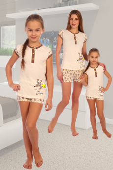Пижама для девочки с мышкой Натали со скидкой