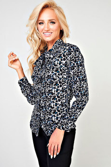 Леопардовая рубашка Angela Ricci